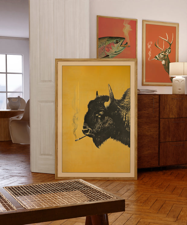 <h3>SMOKING ANIMAL PRINTS</h3>