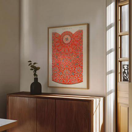 Antique Turkish Pattern Poster Owen Jones Abstract Wall Art Boho Art Style Print Living Room Wall Art Decor Mid Century Modern Art
