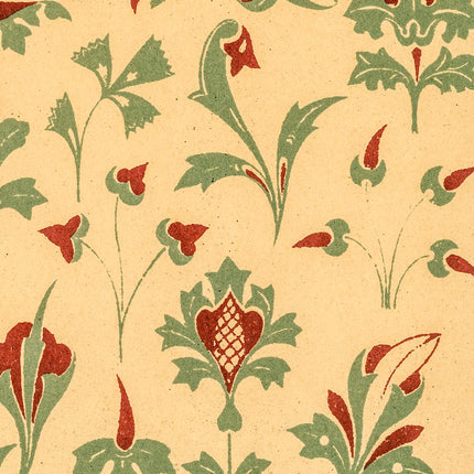 Antique French Botanical Pattern Poster Owen Jones Abstract Wall Art Boho Art Style Print Living Room Wall Art Decor Mid Century Modern Art