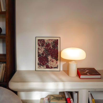 Abstract Red and White Roses Swirl Art Print, Modern Maroon Wall Art, Contemporary Textured Artwork for Home Décor