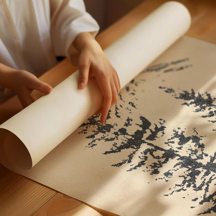 Forest Pine Tree Wall Art Print, Rocky Mountain Landscape Drawing, Minimalist Spruce Tree Poster, Rustic Outdoors Decor